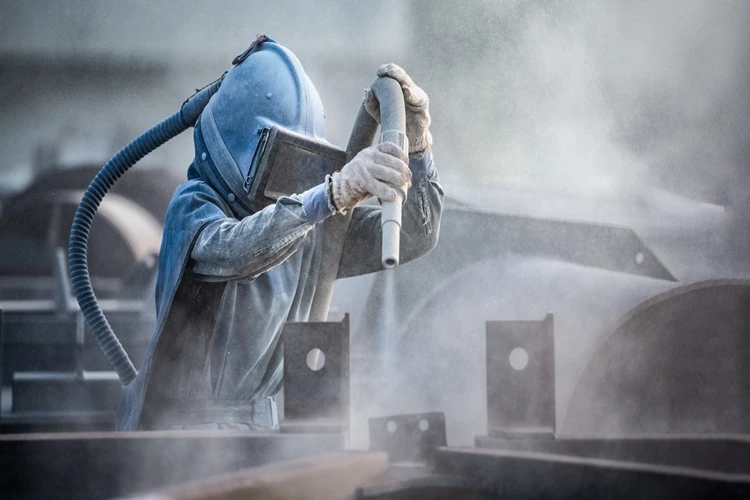 otomatik kumlama boya